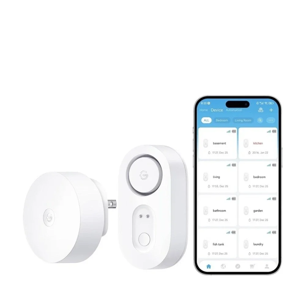 Goveelife Upgraded Smart Water Leak Detector 1s‎ With 1080ft